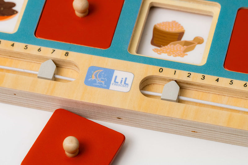 Integrated Counting and Scoring Sliders